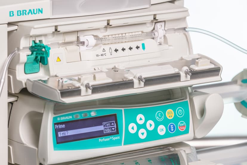 Perfusor Space-Close-up B. Braun Perfusor Space