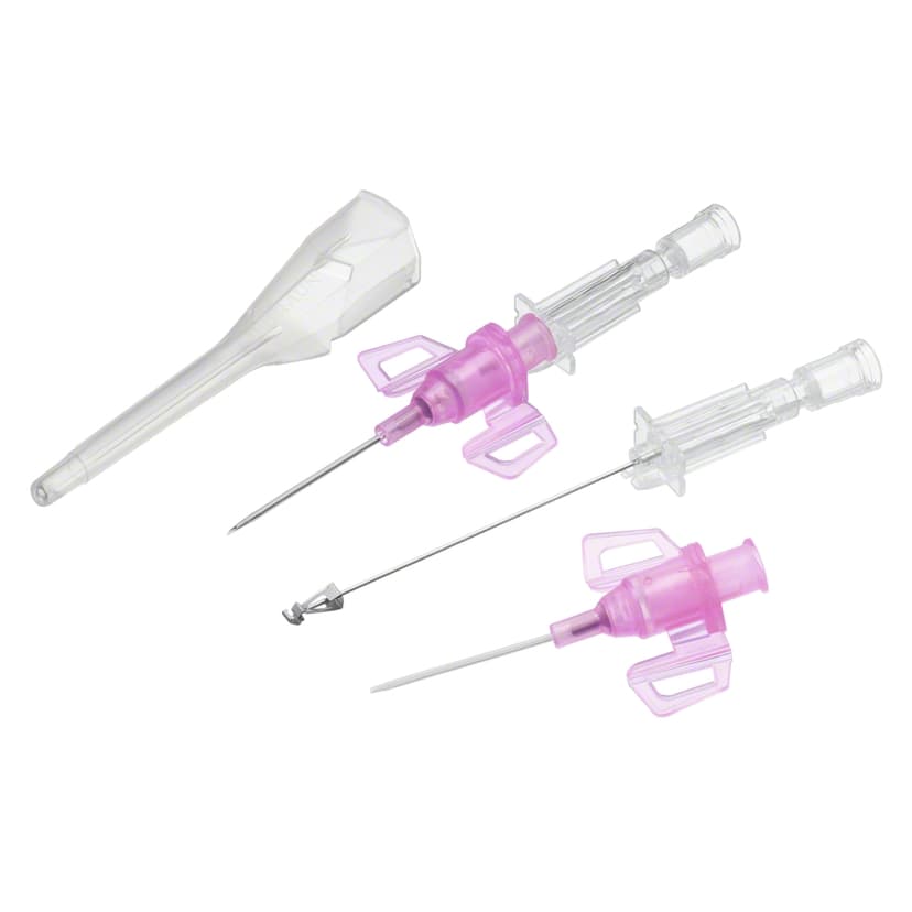 Introcan Safety® 3-Closed Safety IV Catheter with Multi-Access Blood Control Septum, G20