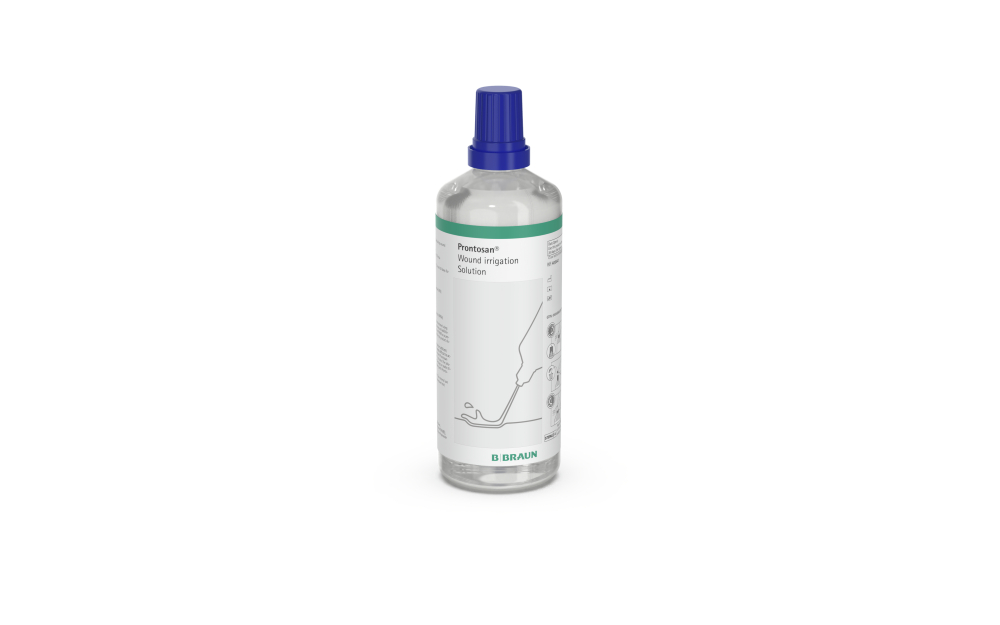 Prontosan Wound Irrigation-Product Alone Front Perspective WHITE