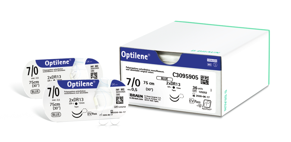 Optilene® RacePack plastic and box-Non-absorbable suture
